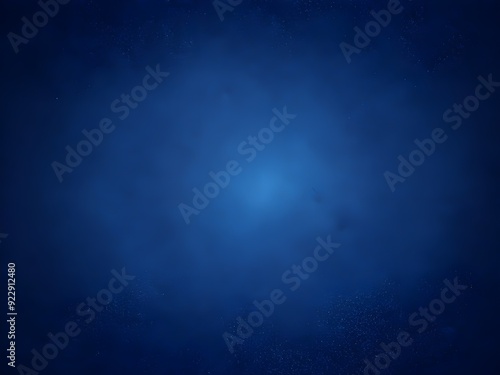 Dark Blue Grainy Texture Gradient Background for Abstract and Digital Designs