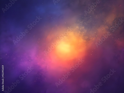 Dark Violet Grainy Textured Gradient Background for Abstract and Digital Designs