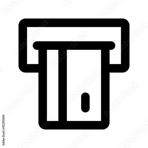 atm line icon