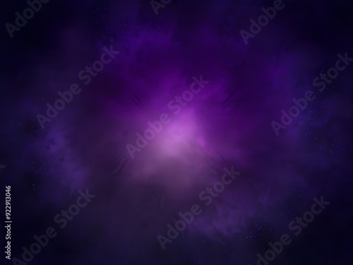 Dark Violet Grainy Textured Gradient Background for Abstract and Digital Designs