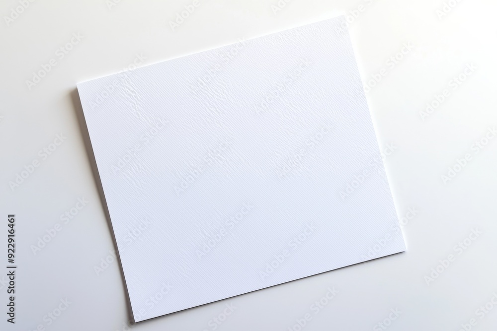 Blank A4 Paper Mockup on Isolated Background created with Generative AI Blank A4 Paper Mockup on Isolated Background created with Generative AI
