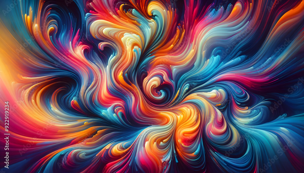 Liquid Dreamscape A fusion of vibrant colors in motion Liquid Dreamscape A fusion of vibrant colors in motion