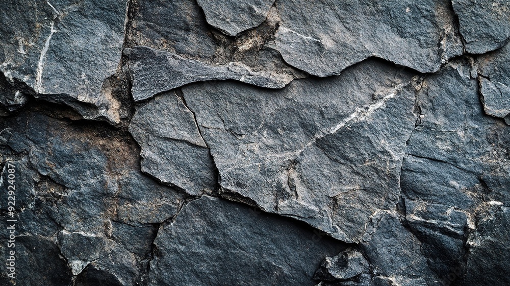 Rough and Rugged: A Close-up Texture of Gray Rock Face Rough and Rugged: A Close-up Texture of Gray Rock Face