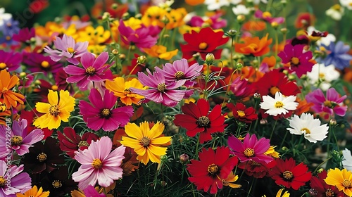 Cosmos plants are an essential for many summer gardens reaching varying heights in many colors