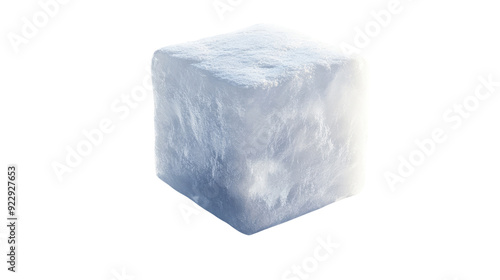 snow cube transparent background