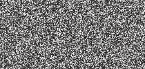 White noise pattern background Black noise stipple dots Abstract dotwork pattern Sand grain effect.