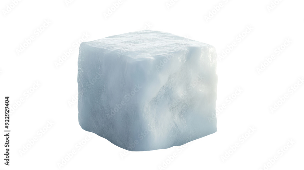 snow cube transparent background