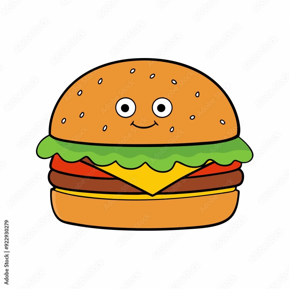 hamburger isolated on white, hamburger vector illustration, food vector art, hamburger silhouette, burger vector icon, burger cartoon line art, eps hamburger isolated on white, hamburger vector illustration, food vector art, hamburger silhouette, burger vector icon, burger cartoon line art, eps