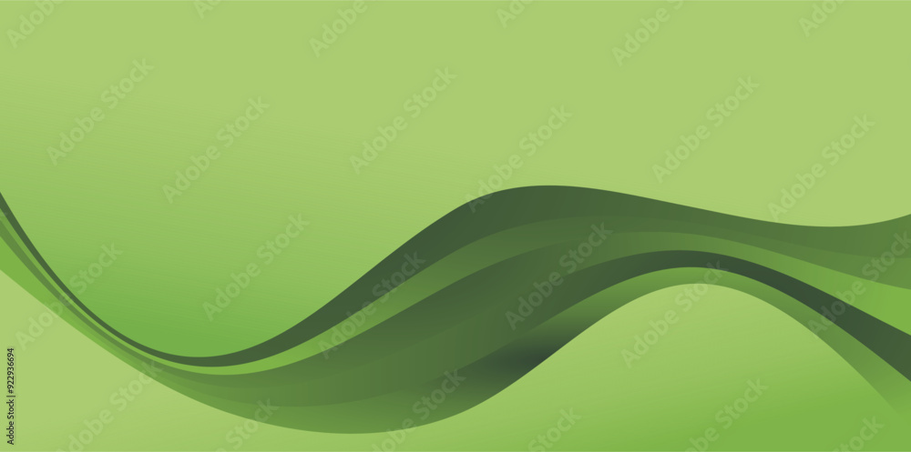 composition of gradient green curved lines as an accent with empty space as a background design for placing text or images in graphic designs composition of gradient green curved lines as an accent with empty space as a background design for placing text or images in graphic designs