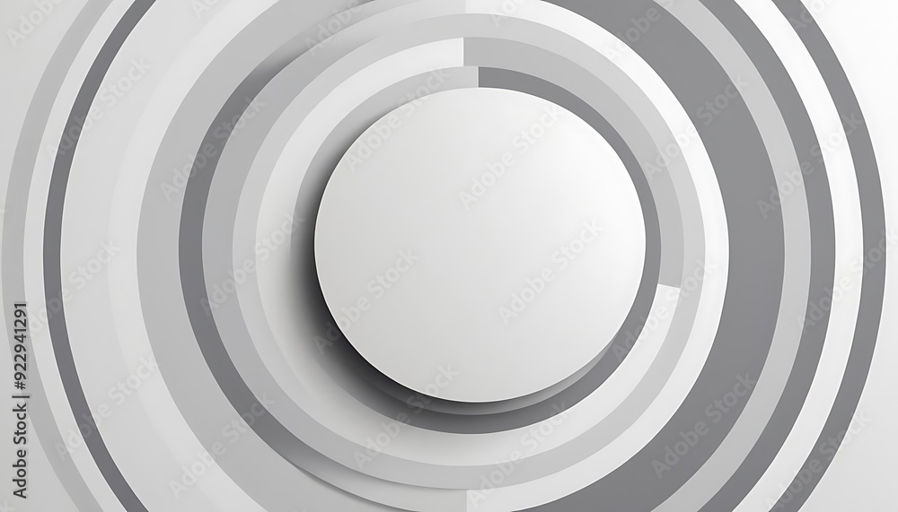 Abstract White Circular Background. Abstract background. 3d illustration1 Abstract White Circular Background. Abstract background. 3d illustration1