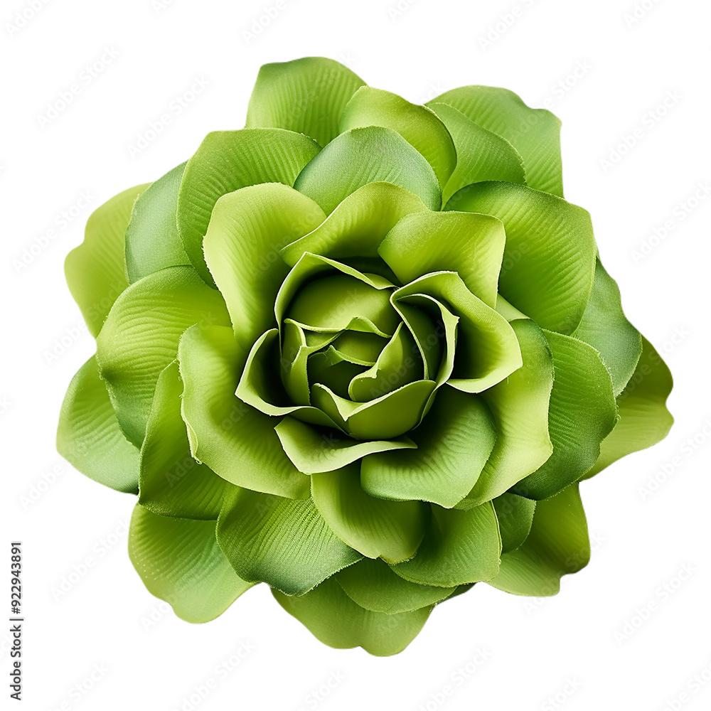 Obraz premium Isolated Clean Green Flower Transparent PNG Files Graphic Resource