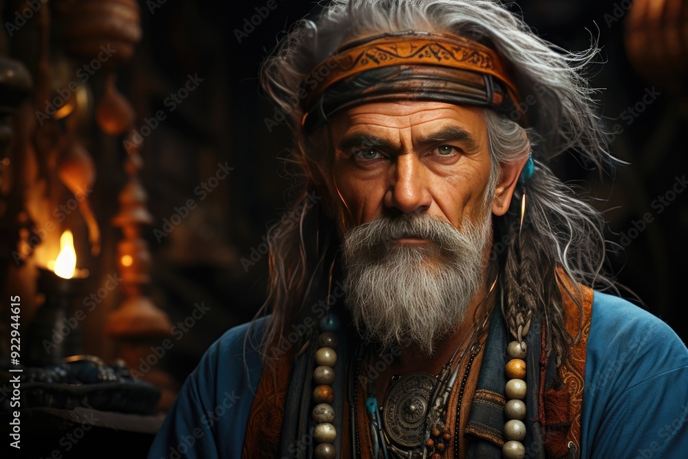 A portrait of a man in traditional Indian attire A portrait of a man in traditional Indian attire