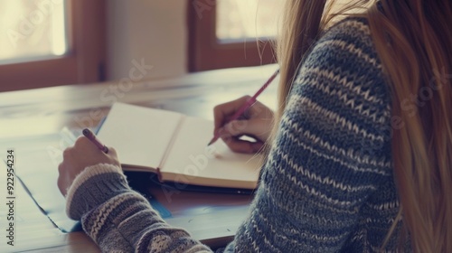 The Engaging Drawing Female Drawing Learning Background: A Space for Creativity and Growth.