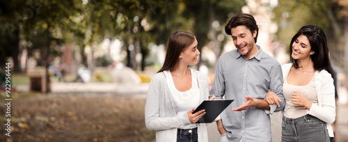 Quadro em tela Opinion Poll