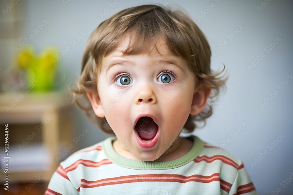 Surprised Toddler Boy. Surprised Toddler Boy.