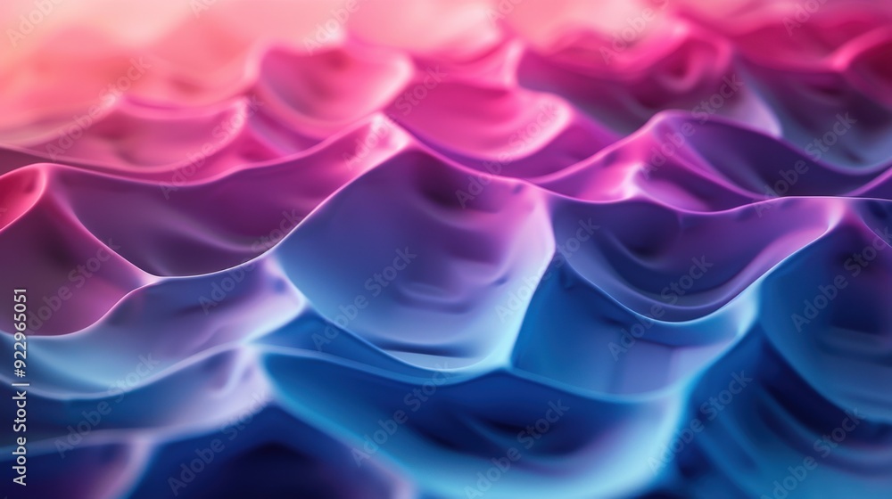 Fototapeta premium Produce a conceptual background with a vibrant online gradient, blending colors seamlessly with both concentrated and blurred details