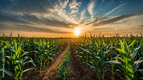 Obraz na płótnie Corn Harvest w salonie
