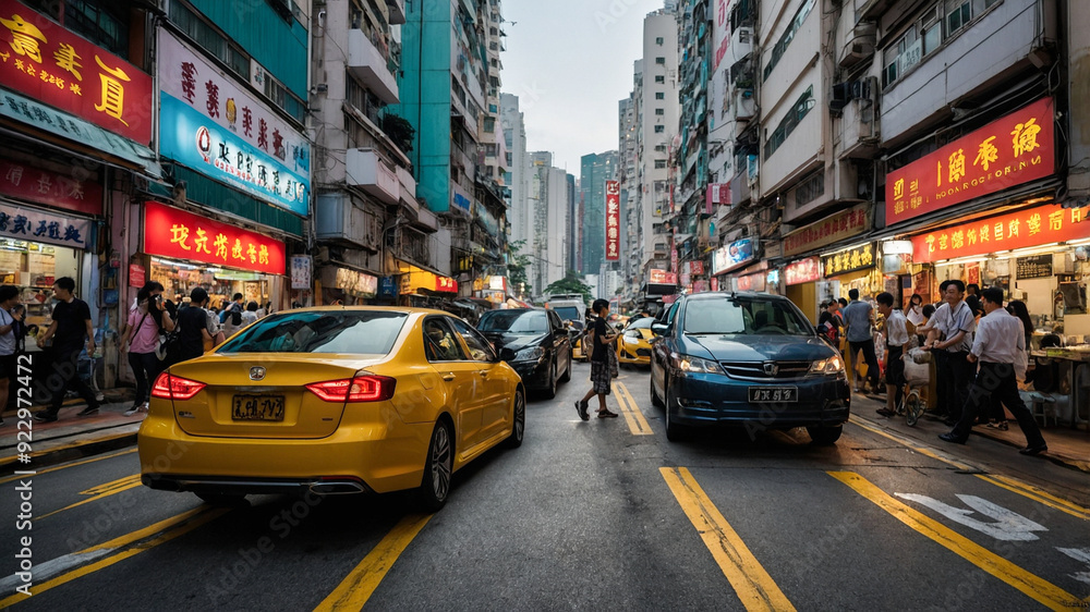 Fototapeta premium Visit Hong Kong