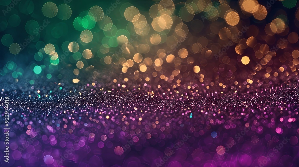 Abstract colorful bokeh background with glitter. Abstract colorful bokeh background with glitter.