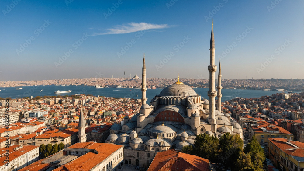 Obraz premium Beautiful Istanbul, Turkey