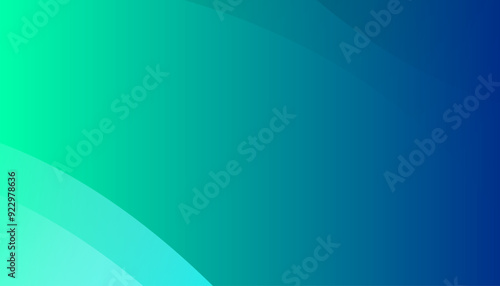  green and blue color background. Dynamic shapes composition. Eps10 vector