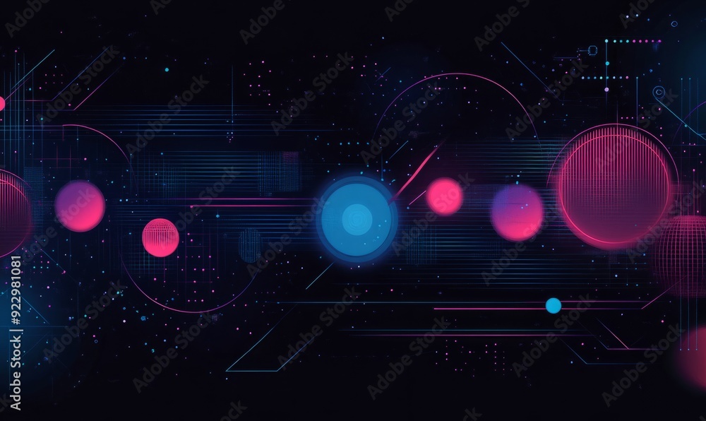 Fototapeta premium Image of the future background