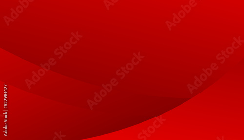 red background. Dynamic shapes composition. Cool background design for posters. Eps10 vector