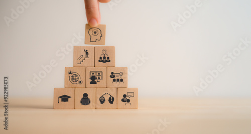Canvas Print Lifelong Learning Concept