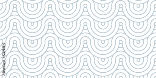 	
Vector abstract traditional geometric overlapping creative wave circle minimal lapping textile round vector texture. white fabric element repeat swirl geometrical background.