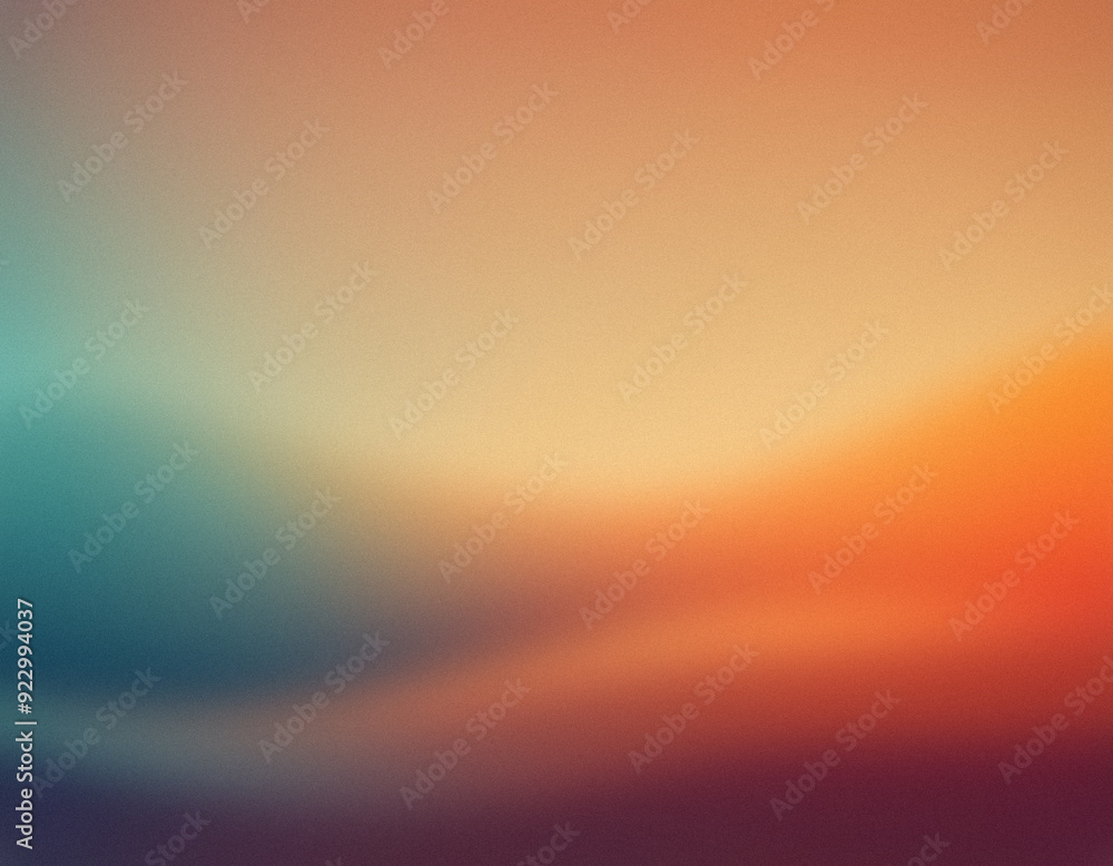 Obraz premium Retro Gradient Background (with noise)