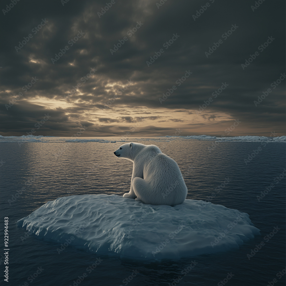 Fototapeta premium Global warming Effect, 