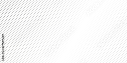Vector gradient gray line abstract pattern Transparent monochrome striped texture, minimal background. Abstract background wave line elegant white striped diagonal line technology concept web texture.