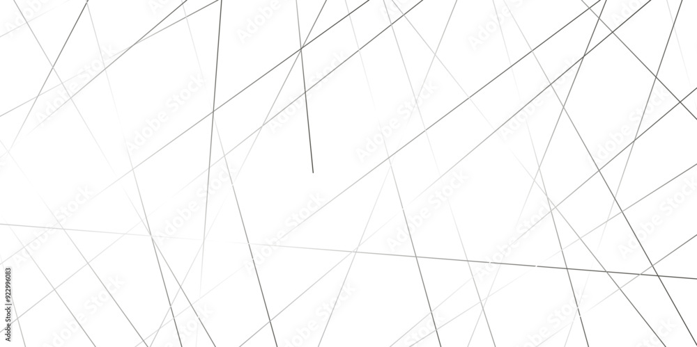 Fototapeta premium Vector gradient gray line abstract pattern Transparent monochrome striped texture, minimal background. Abstract background wave line elegant white striped diagonal line technology concept web texture.