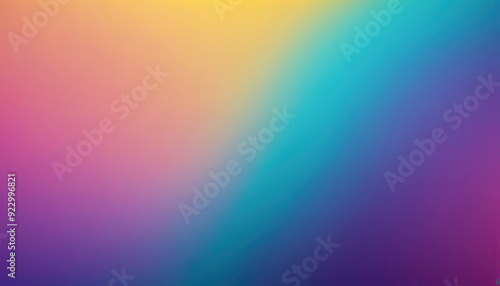 Abstract gradient background with colors transitioning from yellow to blue.