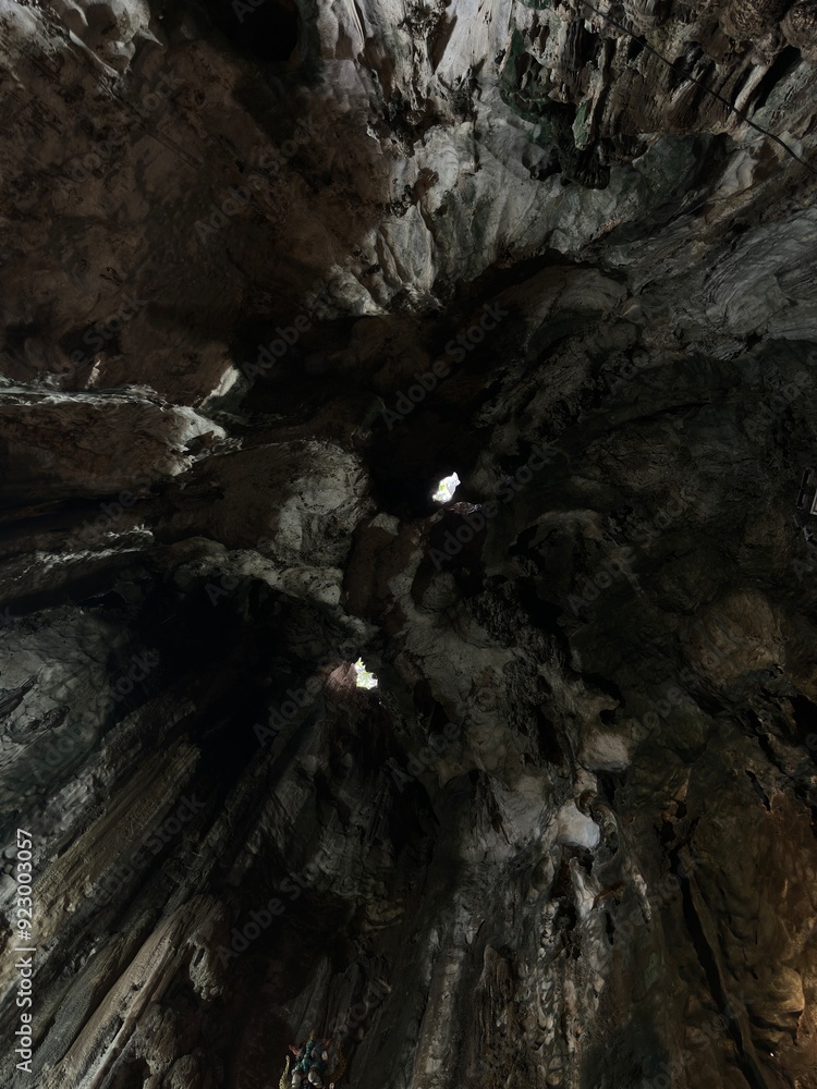 rock ceiling in a cave rock ceiling in a cave