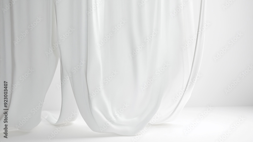 white silk curtain white silk curtain