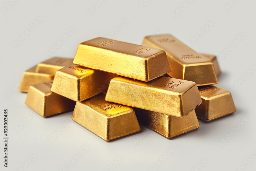 Many shiny gold bars on beige background. Ai
Generate. Many shiny gold bars on beige background. Ai
Generate.