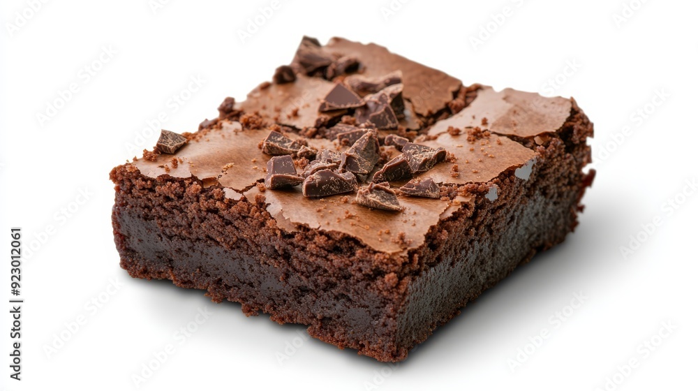 Rich Chocolate Brownie with Chunk Topping Rich Chocolate Brownie with Chunk Topping