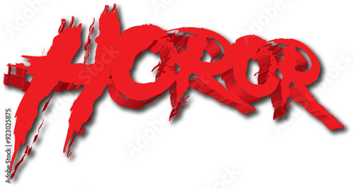 HOROR TYPOGRAPHY