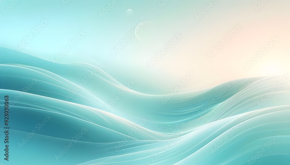 a calming gradient background shifting from light turquoise to soft white a calming gradient background shifting from light turquoise to soft white