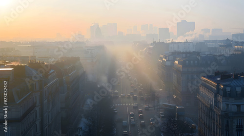 European Smog Crisis: Highlighting Air Pollution Challenges in Cities like #923032432