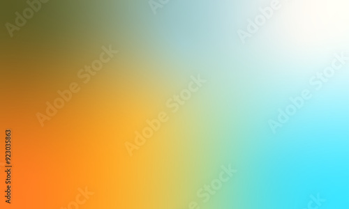 Smooth and blurry colorful gradient mesh background. Modern bright rainbow colors. Soft colored vectors Premium quality.