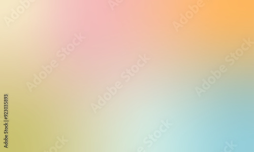 Smooth and blurry colorful gradient mesh background. Modern bright rainbow colors. Soft colored vectors Premium quality.