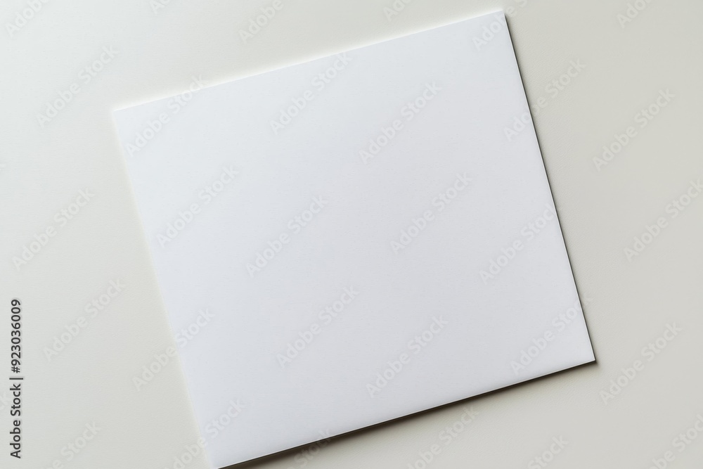 Blank A4 Paper Mockup on Isolated Background created with Generative AI Blank A4 Paper Mockup on Isolated Background created with Generative AI