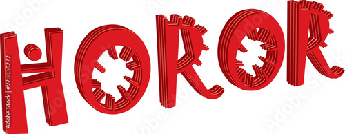 HOROR TYPOGRAPHY