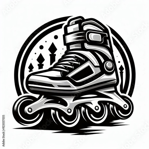 logo club rollerblade, vector, editing