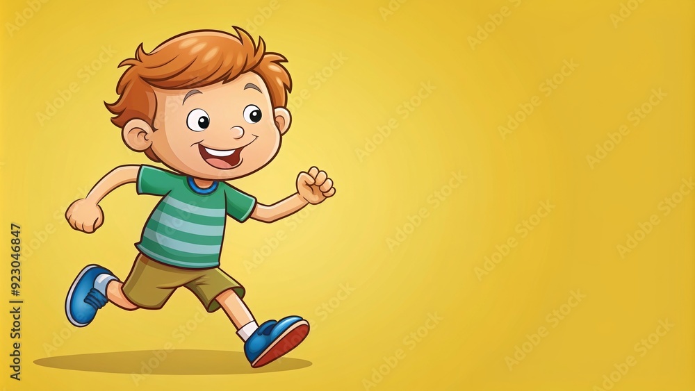 Happy kid cartoon running and smiling joyfully, happy, kid, cartoon, running, smiling, joyfully, happiness, cheerful, fun Happy kid cartoon running and smiling joyfully, happy, kid, cartoon, running, smiling, joyfully, happiness, cheerful, fun