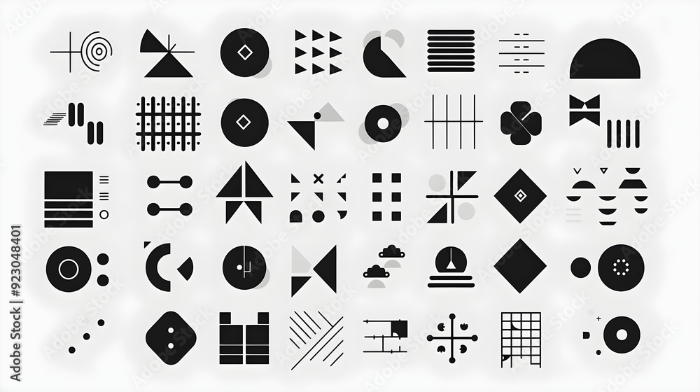 Versatile Glyph Collection: A Minimalistic and Modern Assortment of Symbolic Characters for Various Applications Versatile Glyph Collection: A Minimalistic and Modern Assortment of Symbolic Characters for Various Applications
