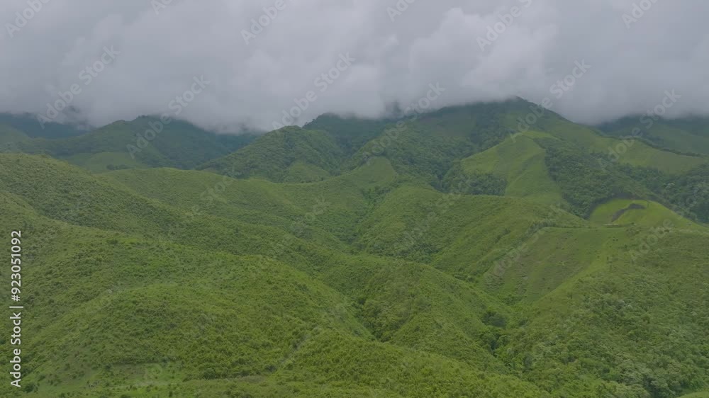 Aerial View of Mountain, Forest, Could at Sapun Districtfrom from a Drone - Nan Province Thailand
Aerial View of Mountain, Forest, Could at Sapun Districtfrom from a Drone - Nan Province Thailand