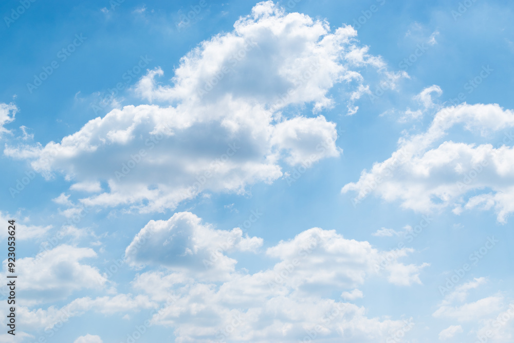 Obraz premium blue sky with clouds